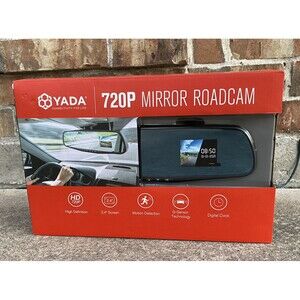 YADA 720p MIRROR ROADMAP 2.4' SCREEN 120DEGREE ANGLE MOTION DETECTION